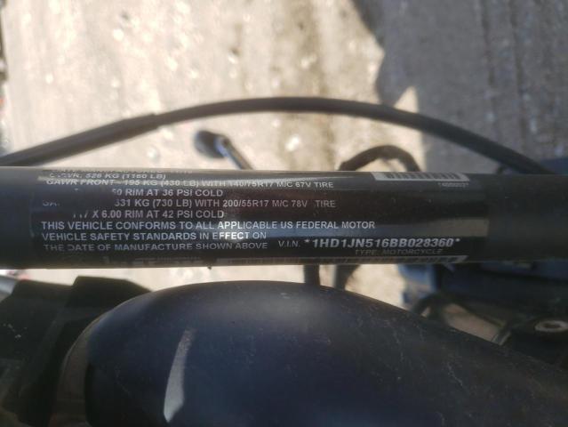 2011 HARLEY-DAVIDSON FLSTFB 1HD1JN516BB028360