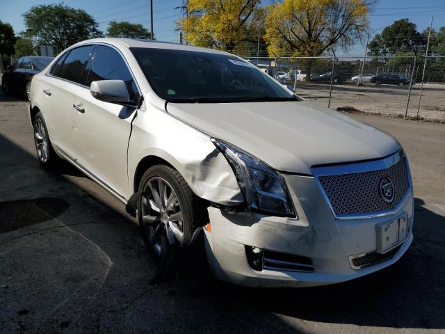 Salvage cars for sale from Copart Wheeling, IL: 2013 Cadillac XTS Premium