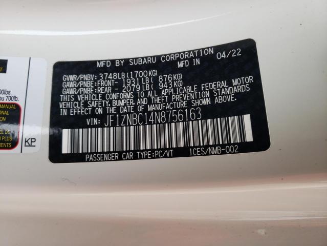 2022 TOYOTA GR 86 JF1ZNBC14N8756163