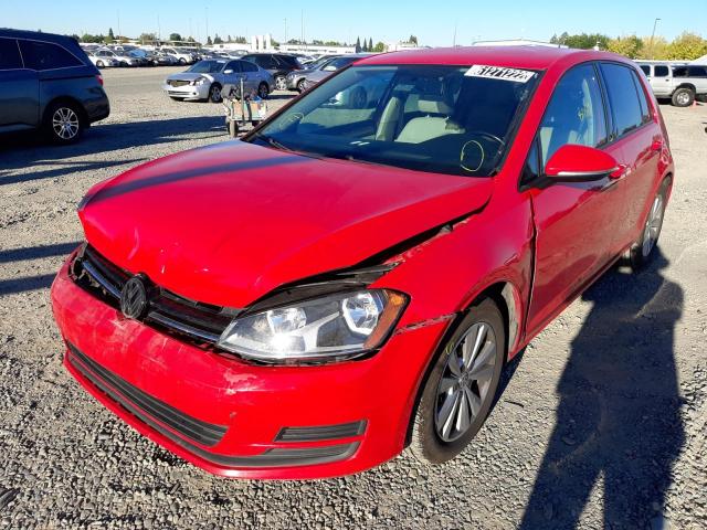 2015 VOLKSWAGEN GOLF TDI 3VW2A7AUXFM018489