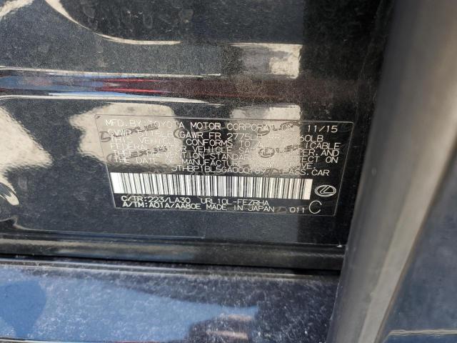2016 LEXUS GS-F JTHBP1BL5GA000189