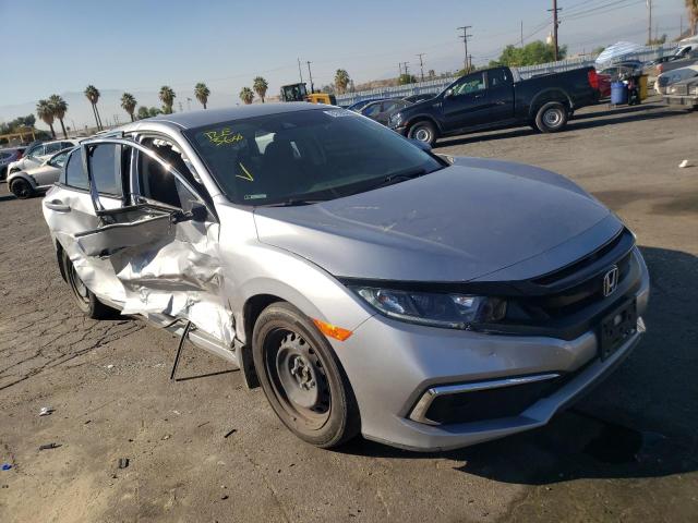 Salvage cars for sale from Copart Colton, CA: 2021 Honda Civic LX