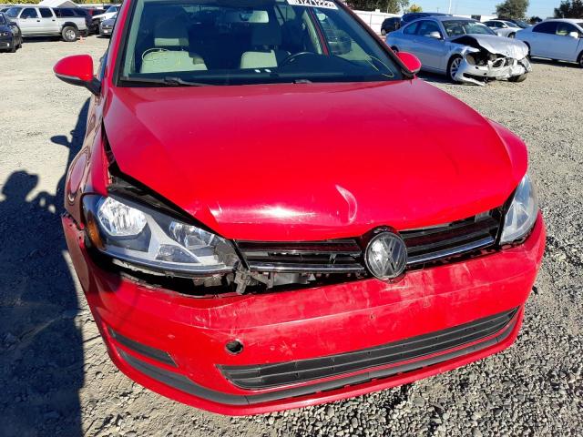 2015 VOLKSWAGEN GOLF TDI 3VW2A7AUXFM018489