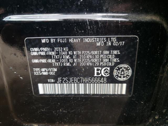 JF2SJEBC7HH566648 Subaru Forester 2.5i