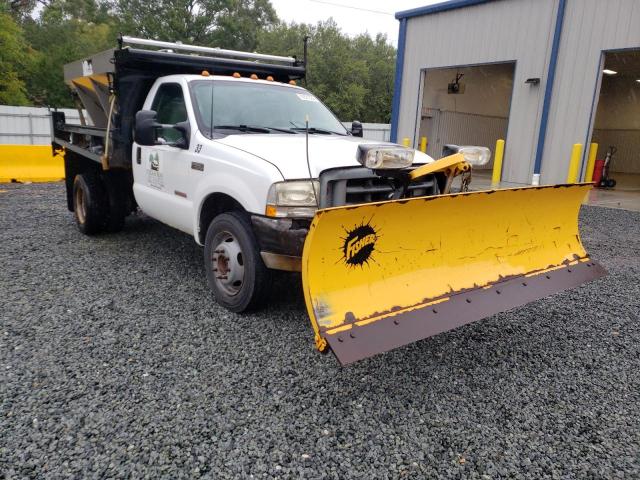 Salvage cars for sale from Copart Concord, NC: 2003 Ford F550 Super