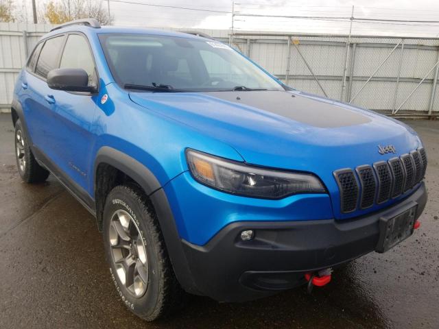 Salvage cars for sale from Copart Anchorage, AK: 2019 Jeep Cherokee T