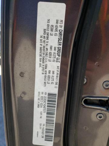 VIN: 2C3CDXCT4DH675372 Auction: COPART Lot: 61113592 Location: OK - OKLAHOMA CITY 2C3CDXCT4DH675372 DODGE CHARGER 2013 CHARCOAL Photo 10