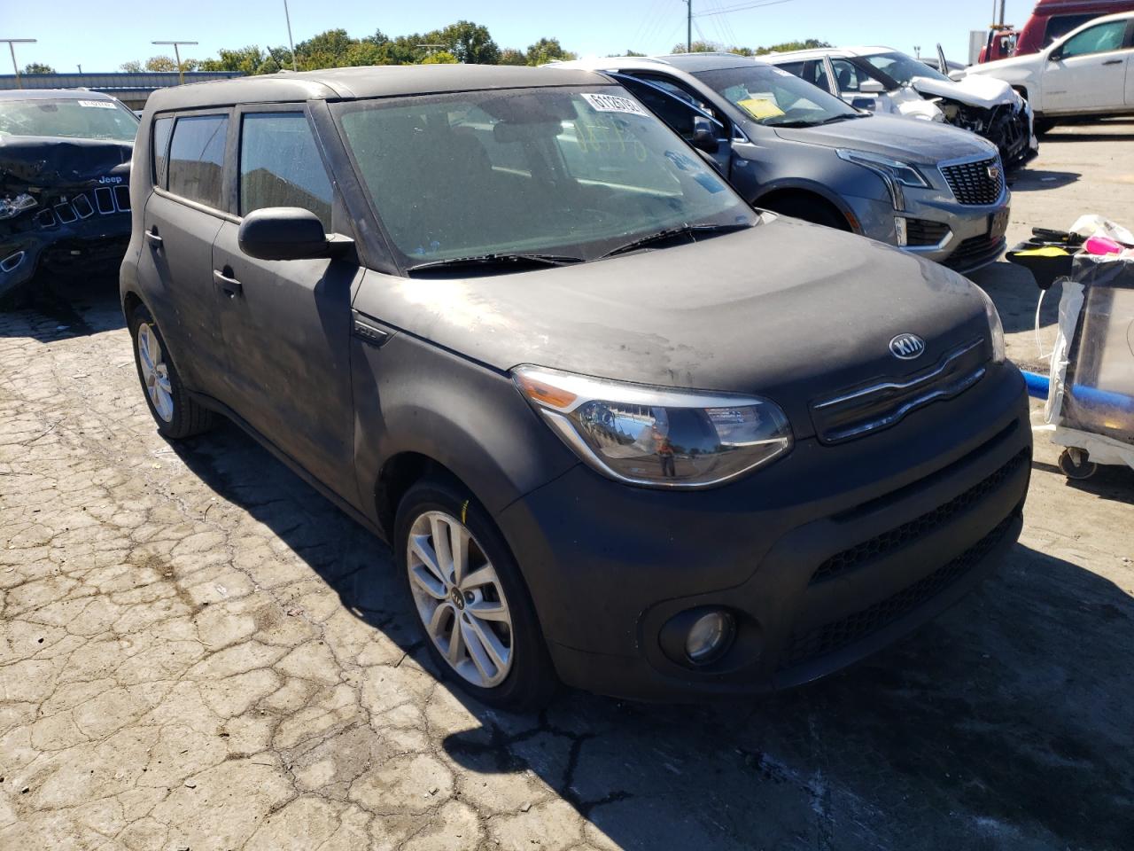 2018 Kia Soul + VIN: KNDJP3A55J7550833 Lot: 61126792