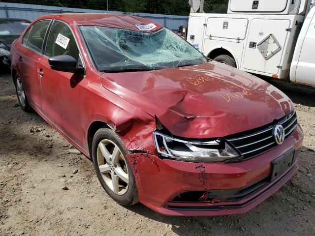 Salvage cars for sale from Copart Lyman, ME: 2016 Volkswagen Jetta S