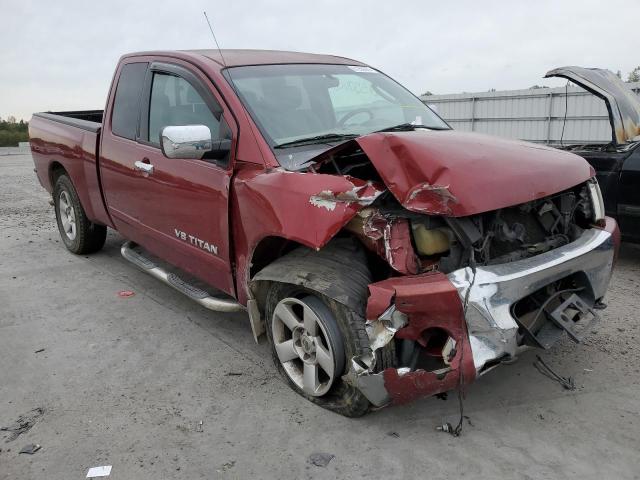 Salvage cars for sale from Copart Fredericksburg, VA: 2005 Nissan Titan XE