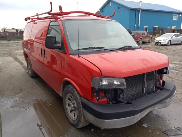 Salvage cars for sale from Copart Anchorage, AK: 2012 Chevrolet Express G1