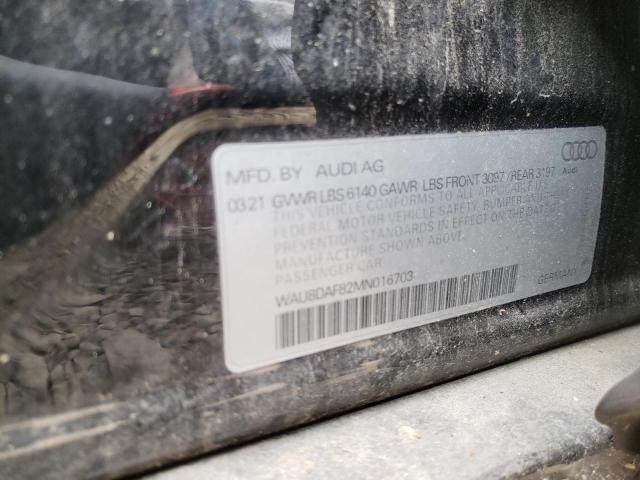 2021 AUDI A8 L WAU8DAF82MN016703