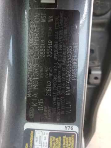 KNAFX4A69G5554065 KIA FORTE LX