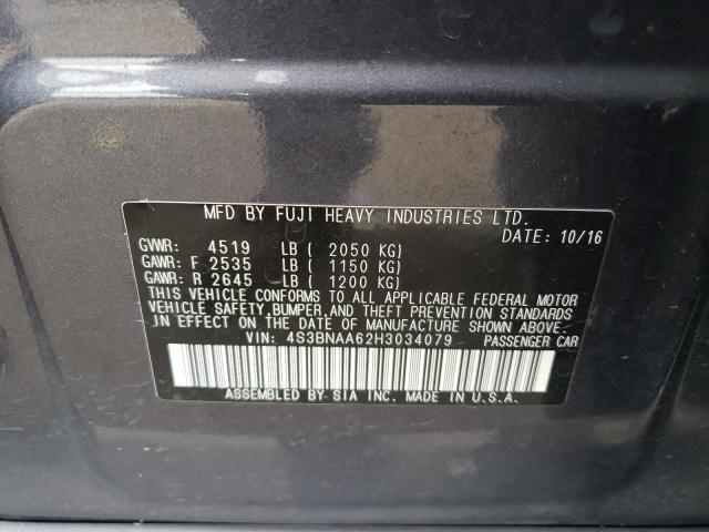 4S3BNAA62H3034079 Subaru Legacy 2.5i