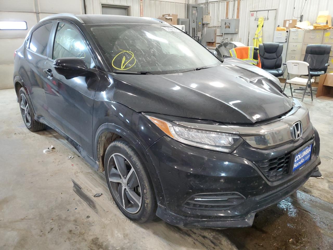 2019 Honda Hr-V Touring VIN: 3CZRU6H92KM733436 Lot: 40015083