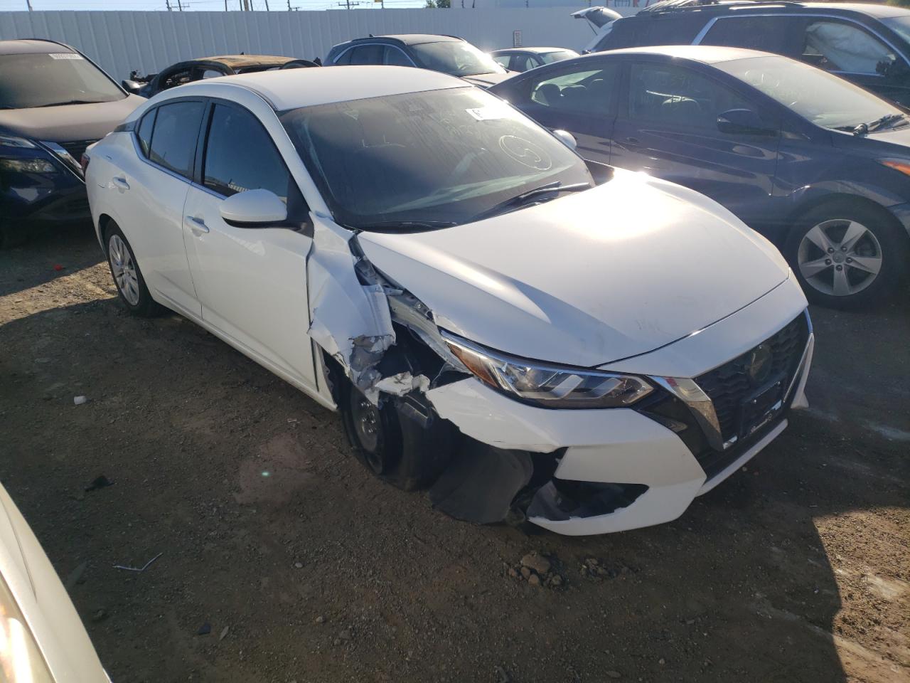 3N1AB8BV1NY252412 NISSAN SENTRA S 2022