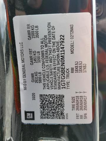 2021 GMC CANYON ELE 1GTG5BEN0M1147922