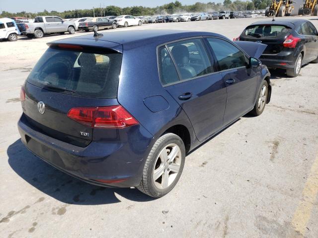 2015 VOLKSWAGEN GOLF TDI 3VW2A7AUXFM068051