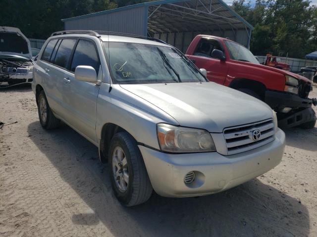 Salvage cars for sale from Copart Midway, FL: 2004 Toyota Highlander