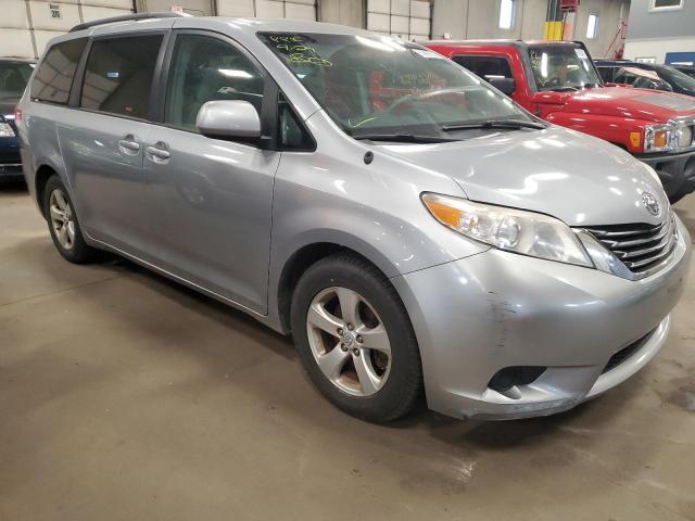 Toyota Sienna salvage cars for sale: 2011 Toyota Sienna LE