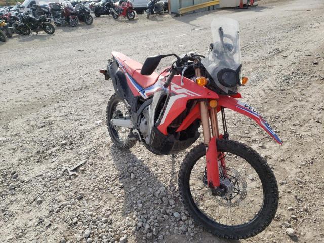 Salvage cars for sale from Copart Wichita, KS: 2021 Honda CRF300 LRA