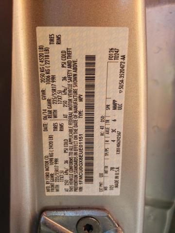 1FMCU0GX8EUE01151 Ford ESCAPE SE