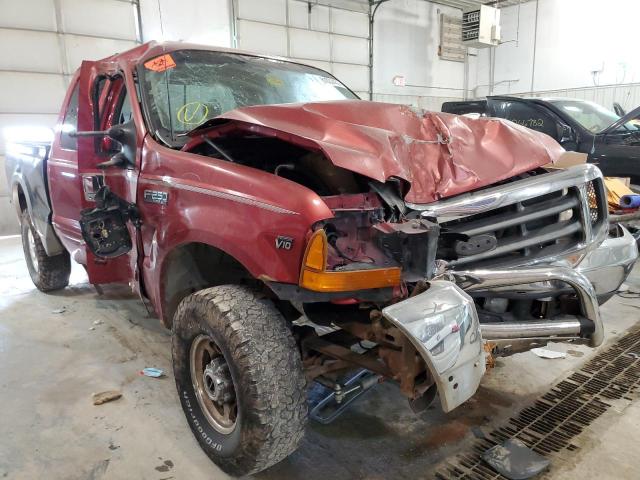 Salvage cars for sale from Copart Columbia, MO: 2001 Ford F250 Super