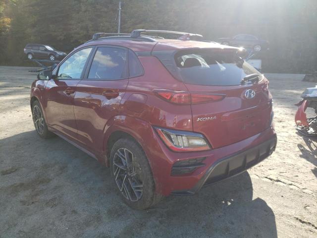 2022 HYUNDAI KONA N LIN KM8K3CA30NU839331