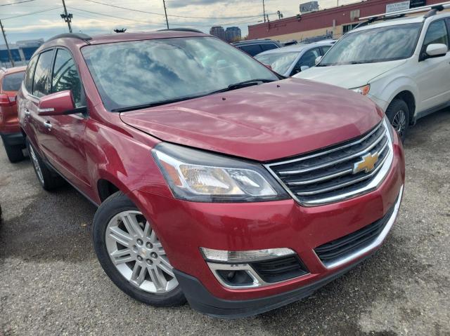 Salvage cars for sale from Copart Rocky View County, AB: 2014 Chevrolet Traverse L