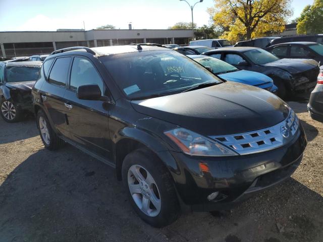 Salvage cars for sale from Copart Wheeling, IL: 2003 Nissan Murano SL