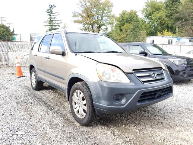Salvage cars for sale from Copart Northfield, OH: 2006 Honda CR-V EX