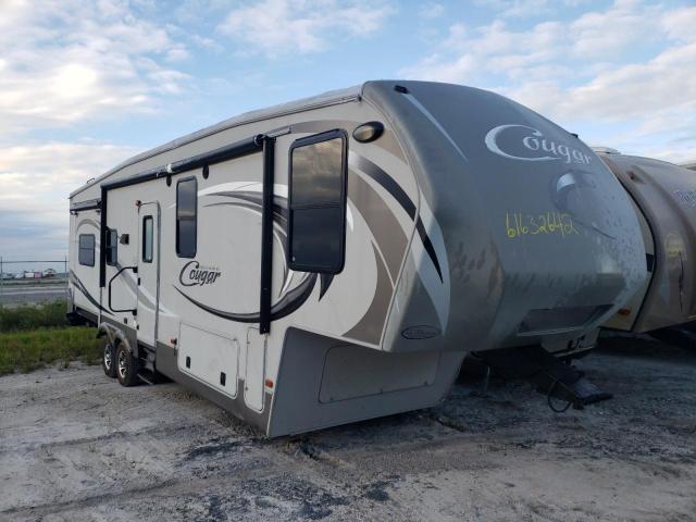 Cougar 5th Wheel salvage cars for sale: 2013 Cougar 5th Wheel