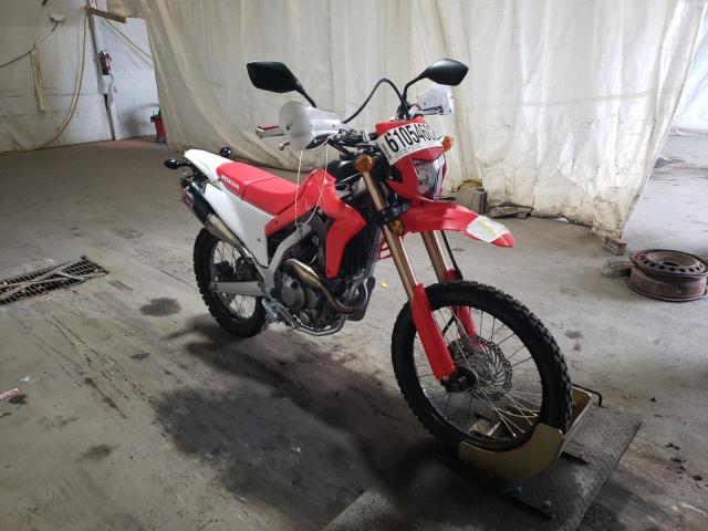 Salvage cars for sale from Copart Ebensburg, PA: 2021 Honda CRF300 L