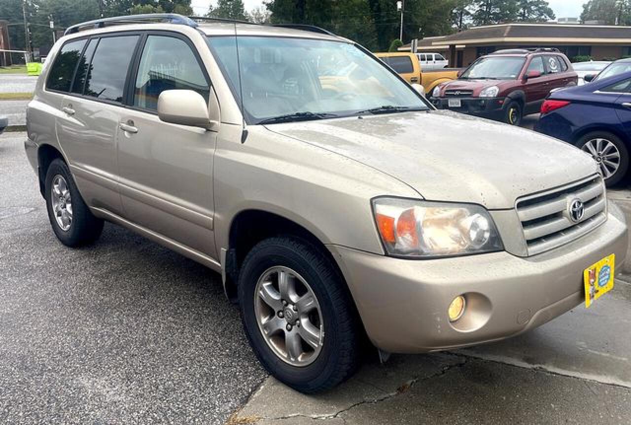 2005 Toyota Highlander Limited VIN: JTEGP21A750062771 Lot: 61847342