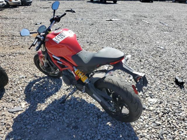 2017 DUCATI MONSTER 79 ZDMMADBM1HB002284