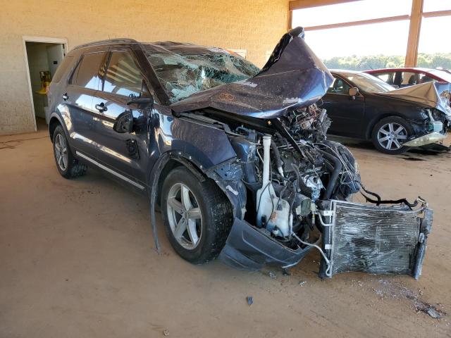 Ford Explorer salvage cars for sale: 2018 Ford Explorer XLT