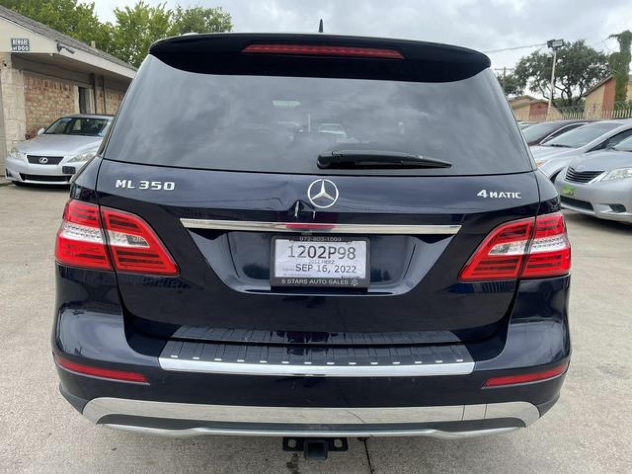 2012 Mercedes-Benz Ml 350 4Matic VIN: 4JGDA5HB0CA045502 Lot: 61786112