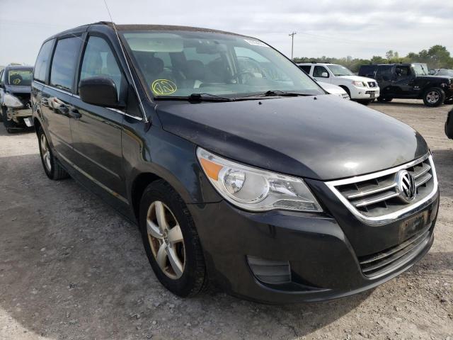 Salvage cars for sale from Copart Leroy, NY: 2011 Volkswagen Routan SE