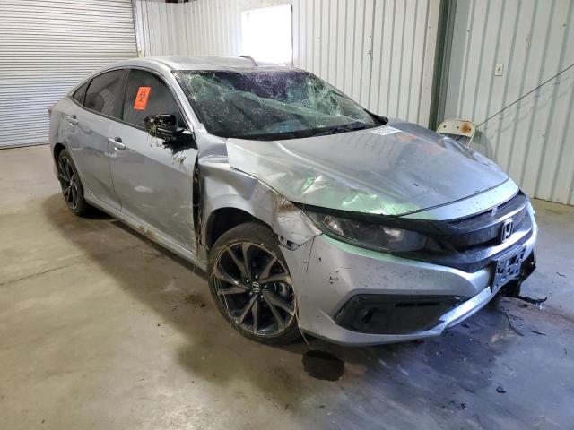 Salvage cars for sale from Copart Lufkin, TX: 2020 Honda Civic Sport