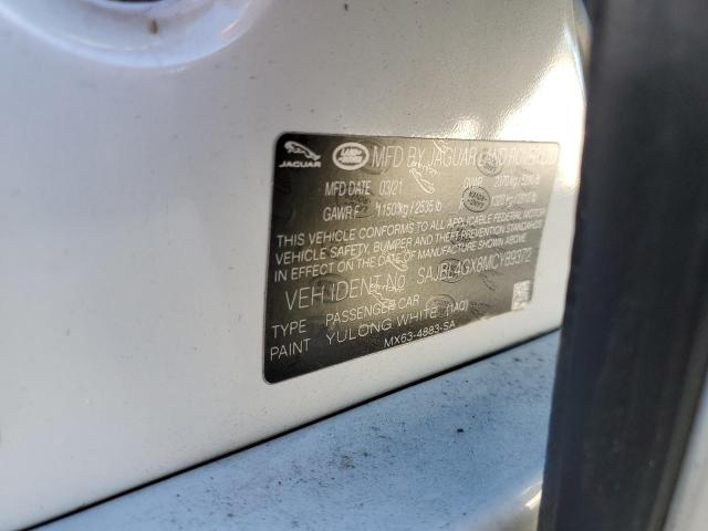 2021 JAGUAR XF R-DYNAM SAJBL4GX8MCY89372