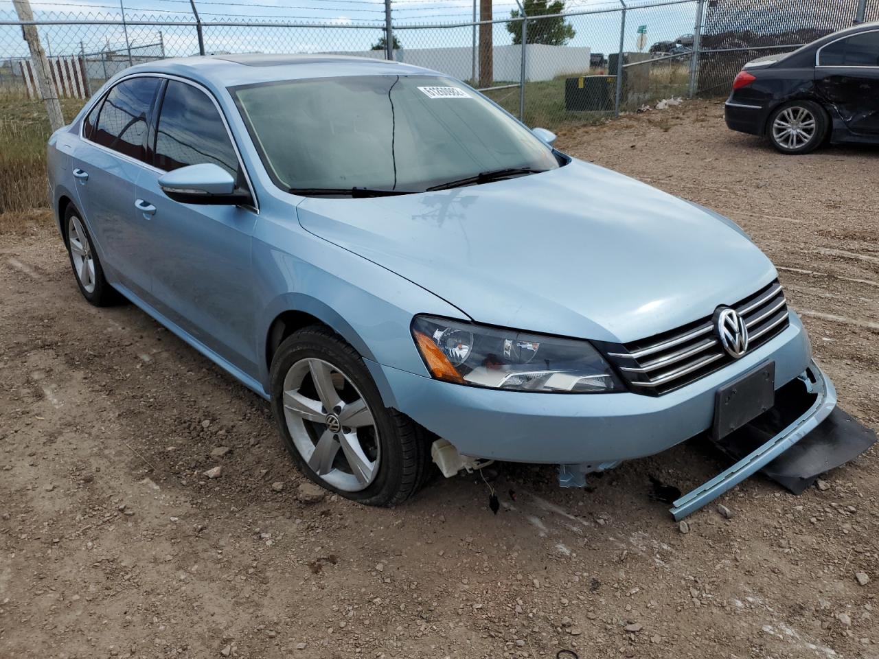 1VWBH7A37CC057623 2012 Volkswagen Passat Se