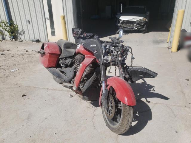 Salvage motorcycles for sale at Kansas City, KS auction: 2016 Victory Cross Country ABS