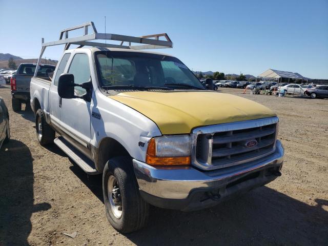 Salvage trucks for sale at San Martin, CA auction: 2000 Ford F250 Super