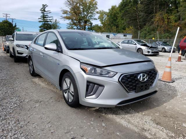 Salvage cars for sale from Copart Northfield, OH: 2020 Hyundai Ioniq Blue