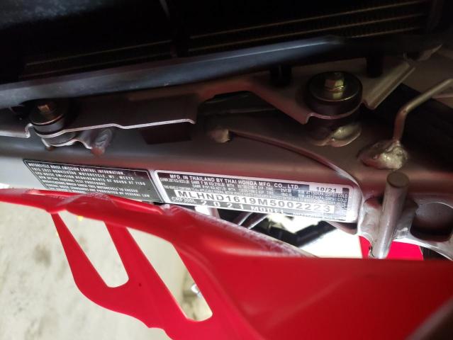 2021 HONDA CRF300 L MLHND1619M5002223