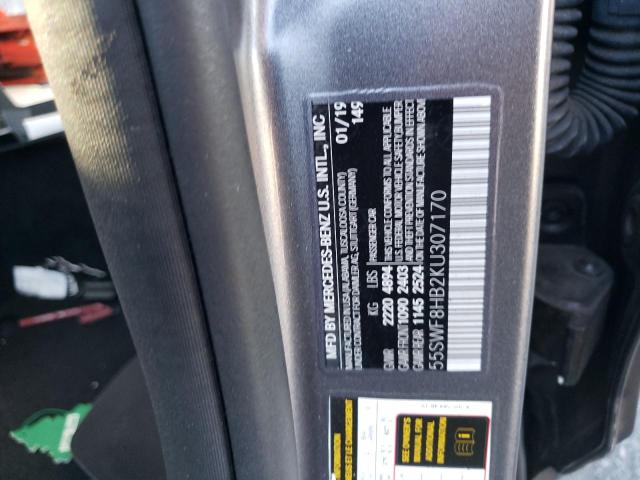 55SWF8HB2KU307170 Mercedes-Benz C 63 AMG-S