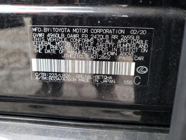 2020 LEXUS GS 350 F-S JTHEZ1CL7LA012862