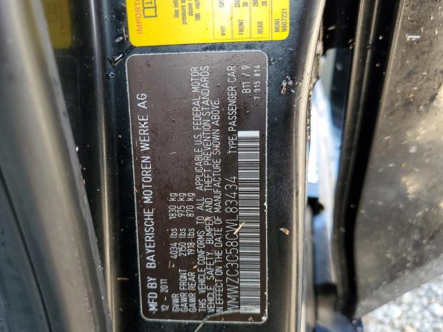 WMWZC3C58CWL83434 Mini Cooper
