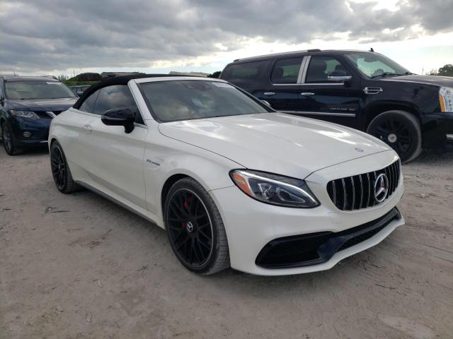 Mercedes-Benz C-Class salvage cars for sale: 2017 Mercedes-Benz C 63 AMG-S