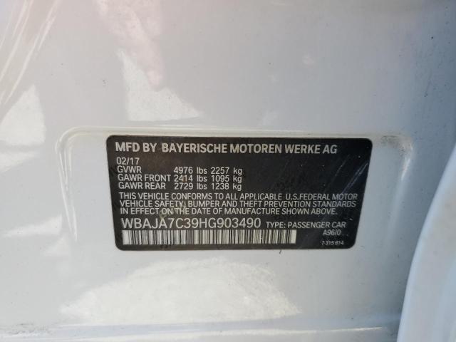 WBAJA7C39HG903490 BMW 530 XI